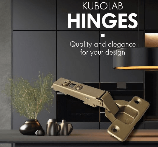 European Cabinet Door Hinges Matte Champagne Gold Full Overlay Danco Solua