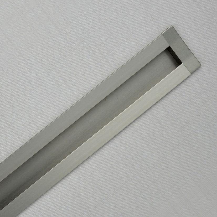 SMART RECESSED PULL Centers 17 5-8" Stainless Steel - Solua Inc