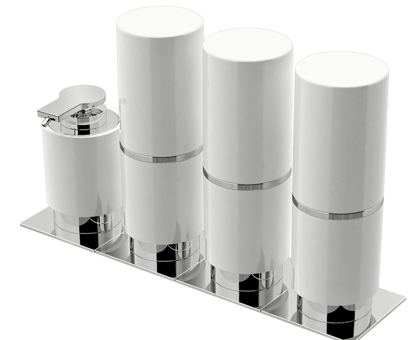 MISS BY ZEN SOAP LOTION GEL SANITIZER DISPENSER - Solua Inc
