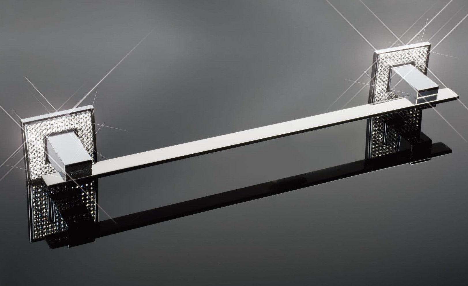 DIAMOND SWAROVSKI TOWEL BAR - Solua Inc