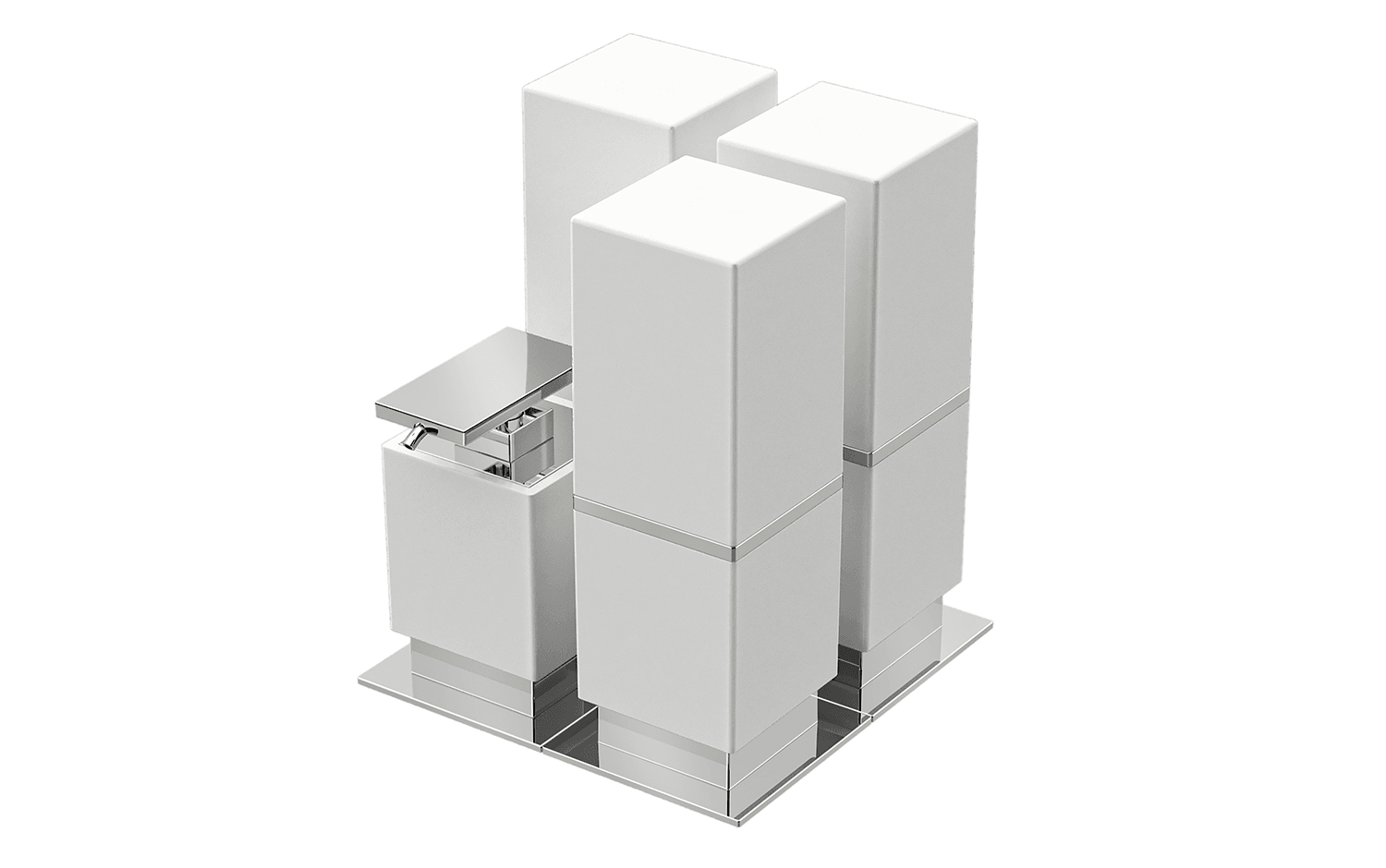 ONE SOAP LOTION GEL SANITIZER DISPENSER - Solua Inc