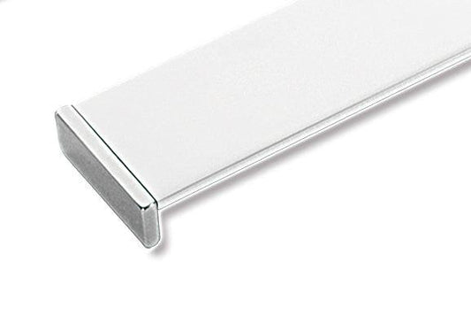 LINEA PULL Centers 6 5-16" Chrome White - Solua Inc