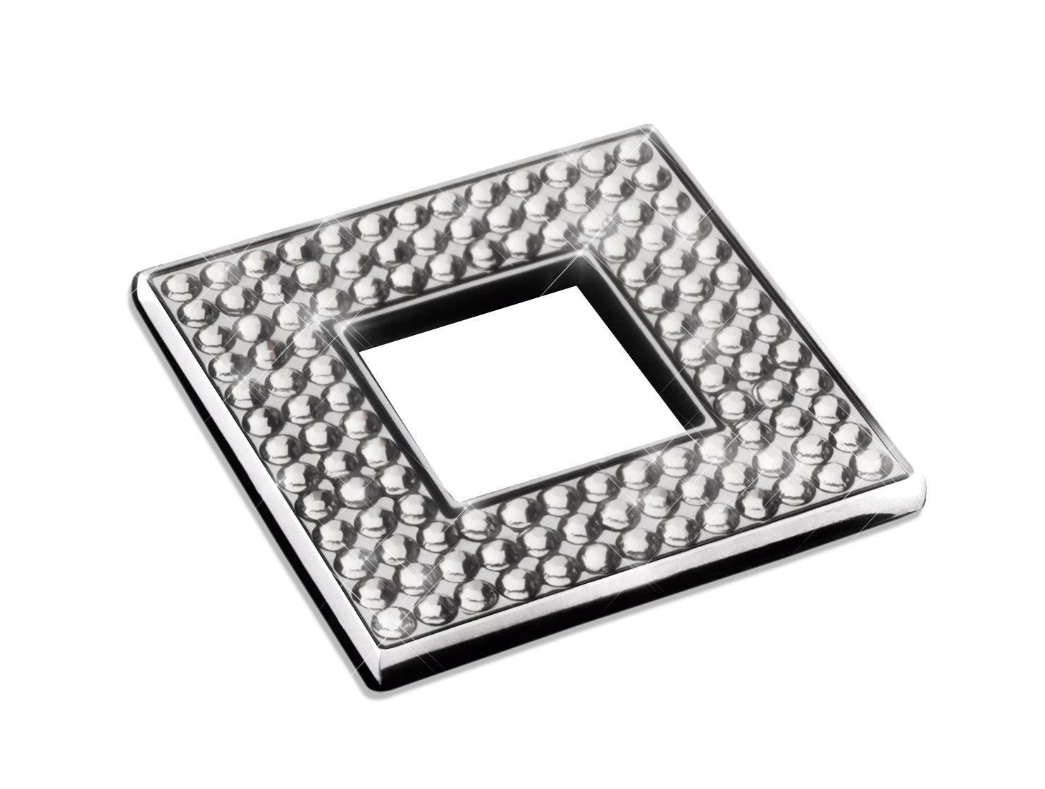 DIAMOND SWAROVSKI Square Knob - Solua Inc