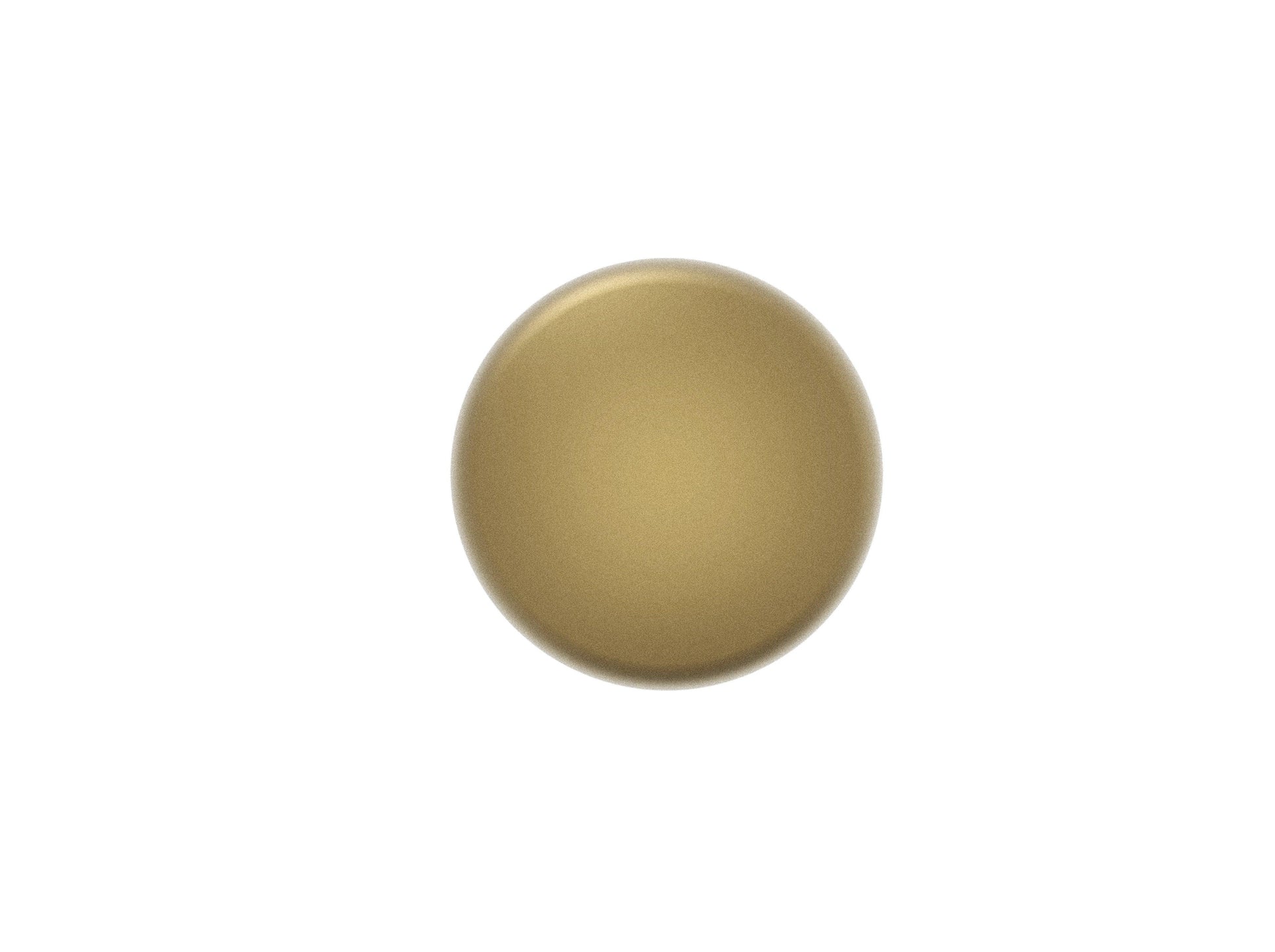 CUP KNOB 1" dia Champagne Bronze - Solua Inc