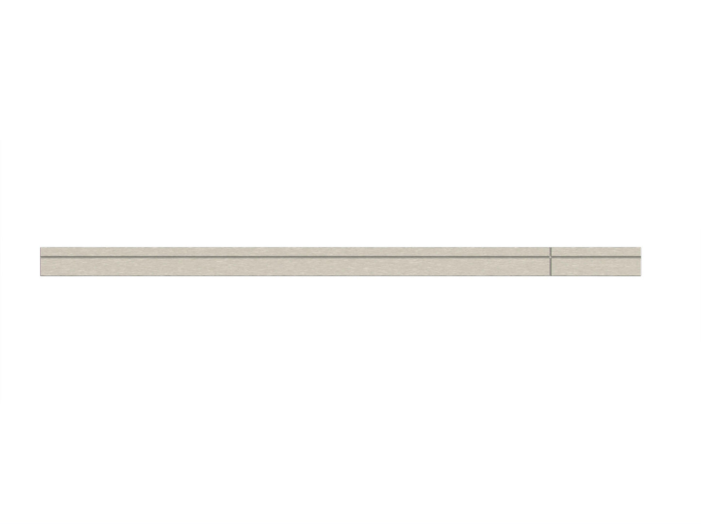 SANTA FE CRUZADO PULL 13 1-8" Brushed Nickel - Solua Inc