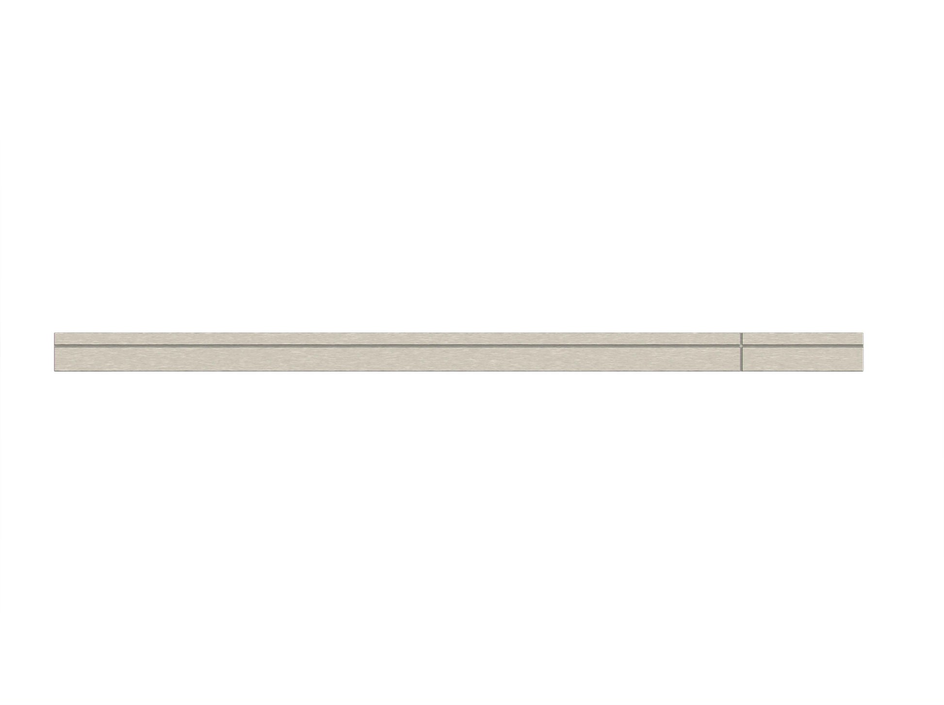 SANTA FE CRUZADO PULL 13 1-8" Brushed Nickel - Solua Inc