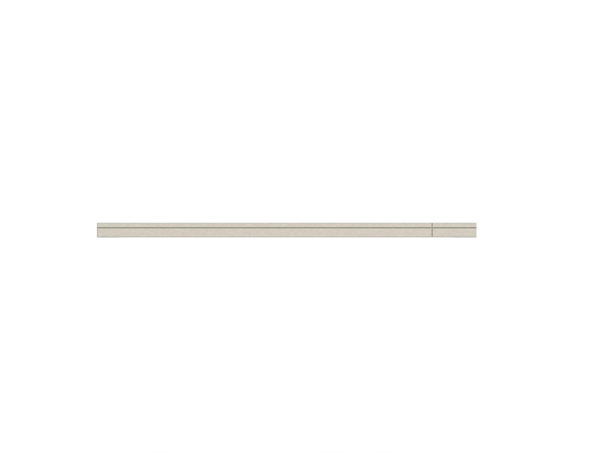 SANTA FE CRUZADO PULL 17" Brushed Nickel - Solua Inc