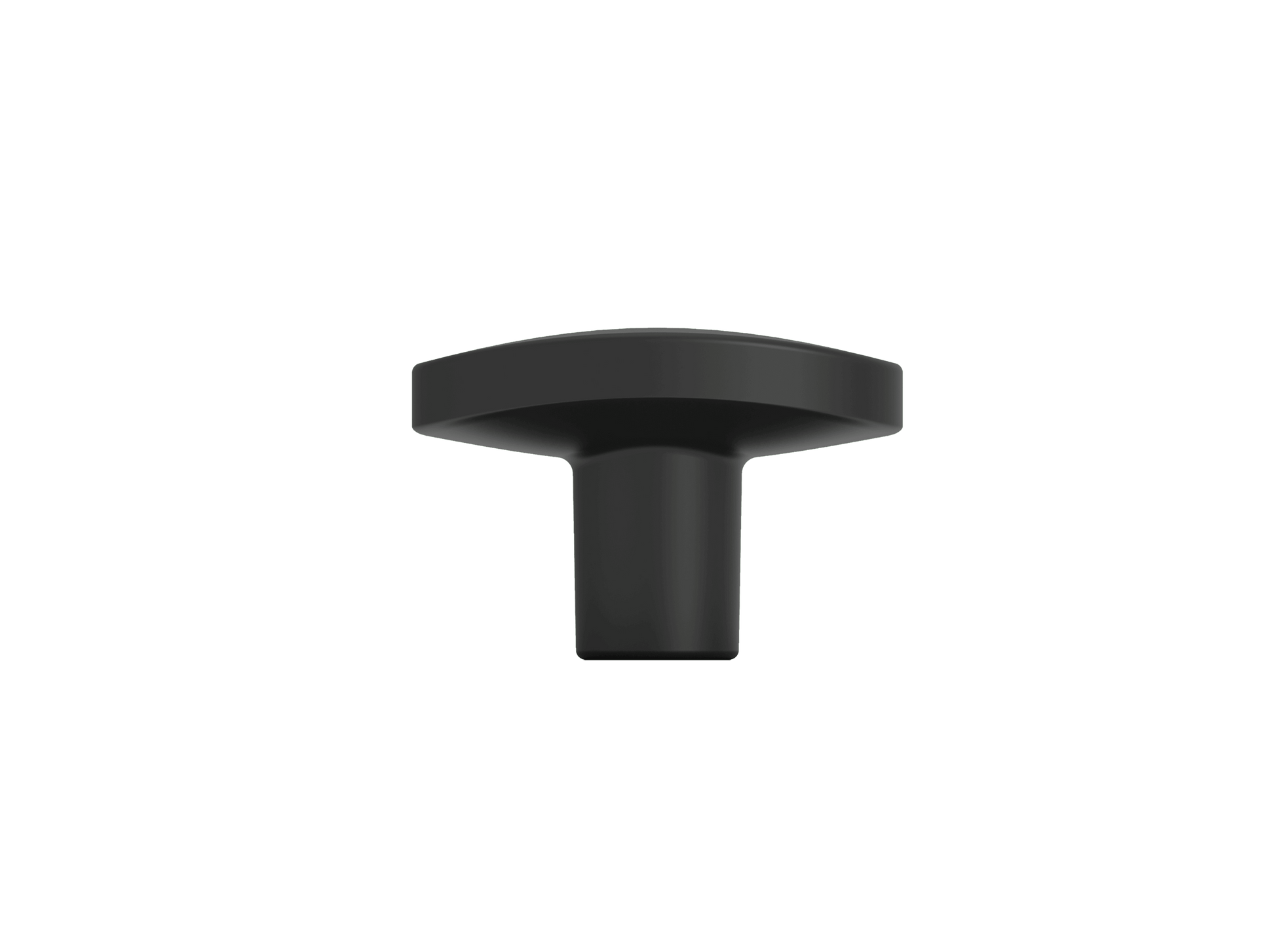 BEETLE KNOB 1 1-8" Matt Black - Solua Inc